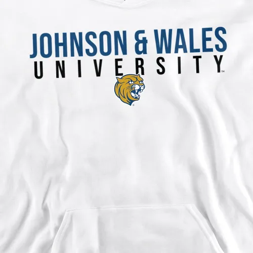 Vista 2 de Johnson & Wales University - Sudadera con capucha oficial para niños y niñas