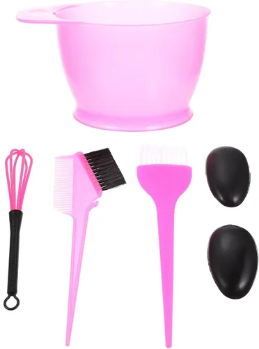 Vista 10 de Healifty Kit de tinte para el cabello, 20 unidades, cuenco de tinte para el cabello, cepillo de tinte para el cabello, peine de tinte para el 20