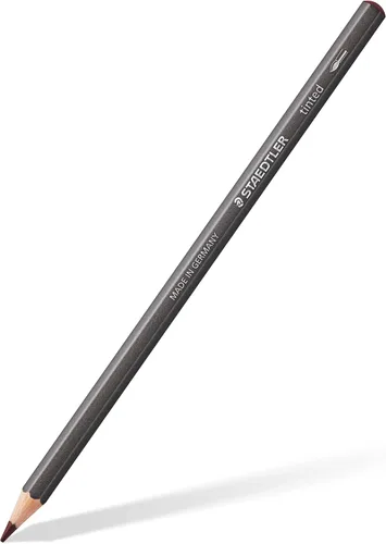 Vista 3 de STAEDTLER - Lápices de grafito tintados solubles en agua, juego de artista de acuarela, pre-afilados, 12 colores en estuche de metal, 14610T M12