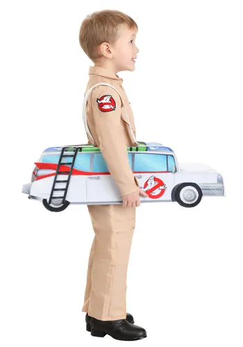 Vista 8 de Disfraz de paseo Ecto-1 de Ghostbusters para niños pequeños Multicolor