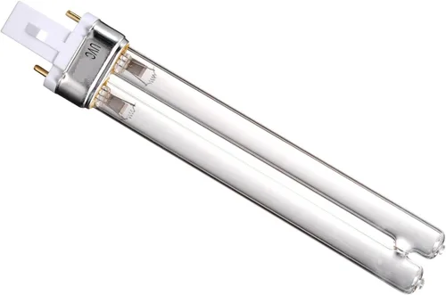 Vista 3 de Bombilla UV equivalente a UVRB para TotalPond UVC9 Lámpara ultravioleta bi-pin G23 de 9 W 10,000 horas de vida útil Bombilla clarificadora