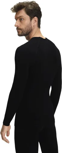 Vista 2 de FALKE Top de capa base de manga larga para hombre, ropa interior térmica, transpirable, secado rápido, nailon, 1 pieza