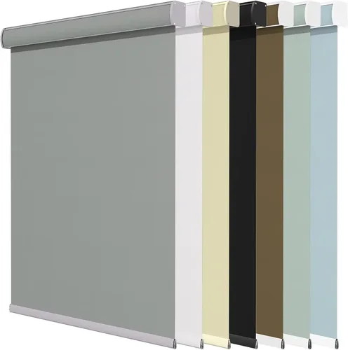 Vista 12 de MYshade Persianas enrollables personalizadas para ventana, persianas enrollables para ventanas con cable, bloqueo solar, protección de privacidad