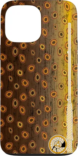 Vista 23 de Funda de pescador con estampado de trucha marrón para iPhone 16