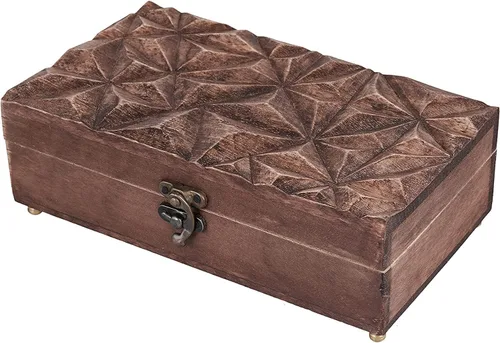 Vista 4 de Tree Of Craft Crafting Memories Joyero de madera con diseño 3D