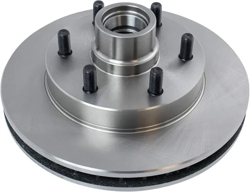Vista 5 de TRQ Kit de pastillas de freno delantero y rotor, kit químico de freno, pastillas de freno de cerámica compatible con Chevrolet C2500 1996-2002