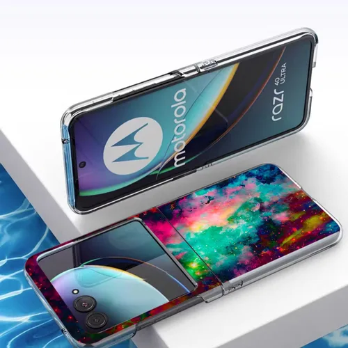 Vista 3 de Razr Plus 2023 - Funda protectora rígida a prueba de golpes para Motorola Razr+ 2023/Razr Plus 2023