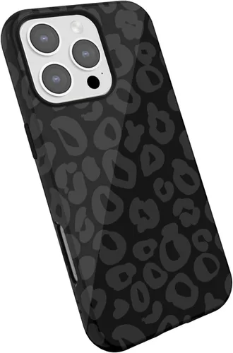 Vista 95 de LoeoeL para iPhone 11 Funda con Estampado de Guepardo, Funda de Teléfono con Patrón de Leopardo para Mujeres y Niñas, Funda de Plástico Duro delgada