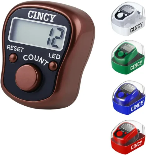 Vista 10 de CINCY Contador de clic con led multicolor