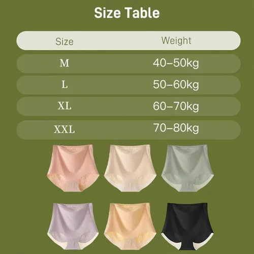 Vista 7 de Diameleo Curvesmeet - Bragas frescas sin costuras de cintura alta con levantamiento de glúteos - Heykomi Fresh Seamless High Waist Butt Lift Bragas