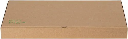 Vista 105 de Restaurantware - Cajas para pizza, 50 unidades, 14 x 7 x 1.5 pulgadas, embalaje de papel de cartón corrugado con bloqueo de pestañas, resistente a