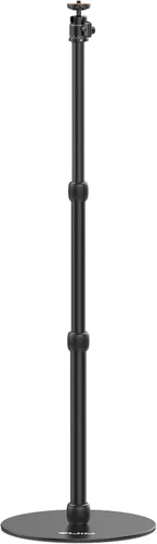 Vista 2 de jusmo LS09 Soporte de piso de aluminio para proyector para Nebula/XGIMI/otros proyectores de video, soporte para cámara Mevo, ajustable de 16.5-34.6
