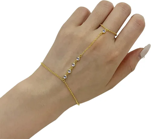 Vista 34 de Pulsera de plata de ley 925 para mujer, pulsera de mano para mujer, pulseras esclavas de 7 a 9 pulgadas ajustable