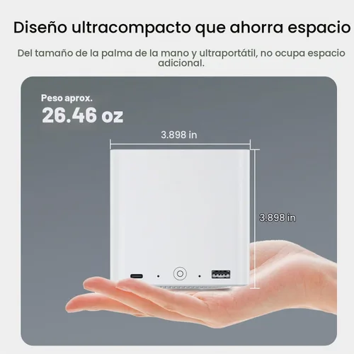 Vista 7 de Beelink ME Mini PC, NAS de escritorio Intel N95 12G LPDDR5, 1TB M.2 PCIe 3.0x1 SSD, 6 x ranuras SSD M.2, LAN dual 2.5G/servidor