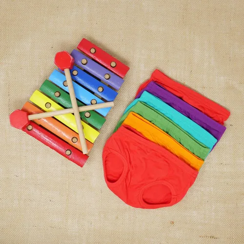 Vista 6 de Tiny Undies Ropa interior para bebé, unisex, paquete de 3