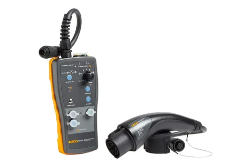 Vista 2 de Fluke Kit adaptador FEV100 para pruebas de estación de carga de vehículos eléctricos, prueba tipo 1, nivel 1 o nivel 2 CA para EVSE
