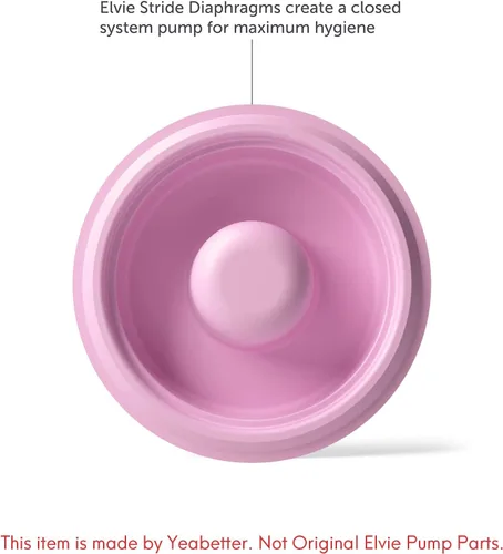 Vista 5 de Paquete de 3 sellos de bomba compatibles con extractor de leche Elvie Stride, diafragma Elvie Stride, membrana de silicona, para almacenamiento