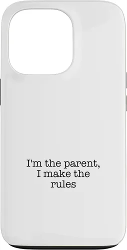 Vista 10 de I'm the parent, I make the rules Case for iPhone 16