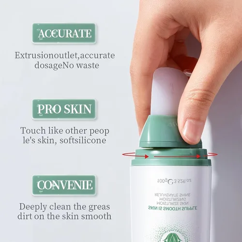 Vista 5 de Mascarilla facial de gel de aloe vera con burbujas para mujeres, mascarillas hidratantes y nutritivas para el cuidado de la piel, calmante