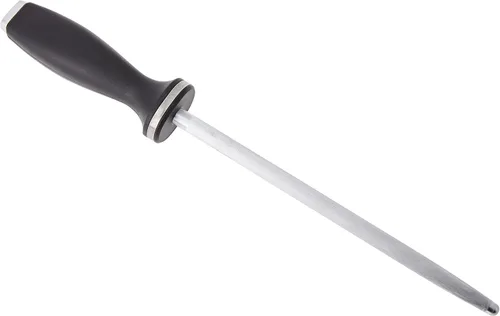 Vista 2 de Zwilling Aceros y Sacapuntas Acero para Afilar (Mango Sintético, Negro) 9.1 in