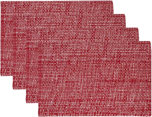 Vista 13 de Camino de mesa 100% algodón para mesas de comedor, rectangular, tejido de dos tonos, 72 x 13 pulgadas, suave y duradero, color negro (paquete de 1)