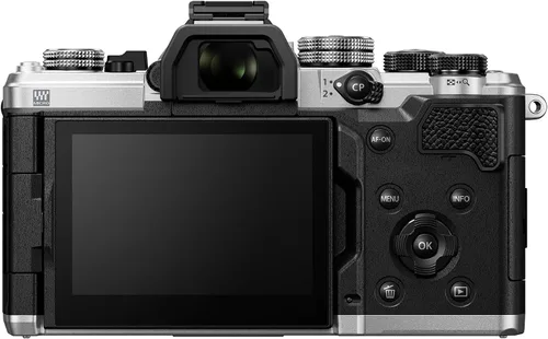 Vista 4 de OM SYSTEM Olympus OM-3 Silver Micro Cuatro Tercios Sistema Cámara de Viaje