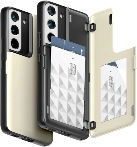 Vista 15 de GOOSPERY Funda tipo cartera para Samsung Galaxy S22 Ultra, [tarjetero] parachoques magnético de puerta con cierre automático, cubierta protectora