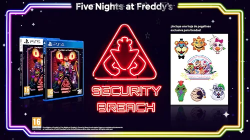 Vista 2 de Five Nights at Freddys Security Breach PS4