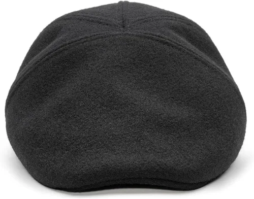 Vista 3 de Sterkowski Ivy Five Gorra plana 100% lana para hombres y mujeres Clásico elegante cálido 5 paneles Ivy