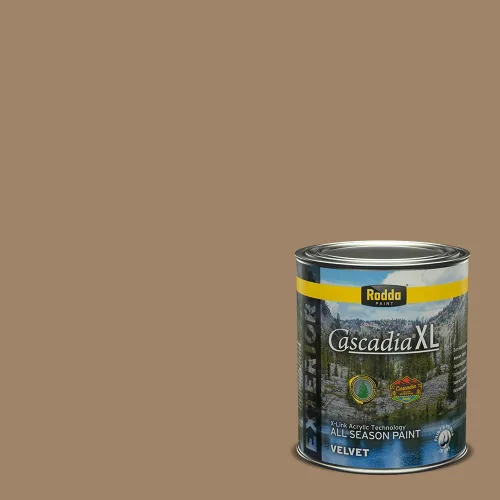 Vista 39 de Rodda Paint CASCADIA XL Pintura e imprimación satinada exterior en uno, cuarto de galón, resistencia industrial