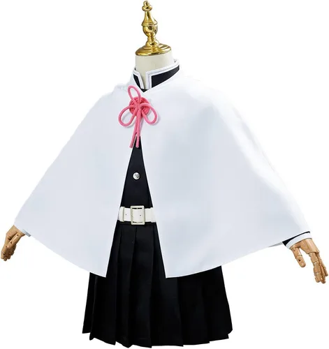 Vista 2 de Kanao Tsuyuri - Disfraz de cosplay para fiesta de Halloween, uniforme de bata para niños y niñas