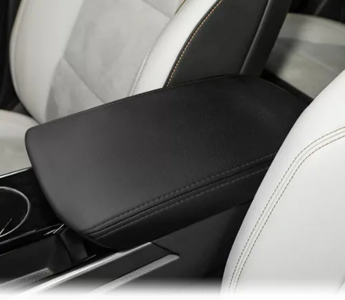 Vista 55 de Accesorios interiores personalizados para Lexus RX350 2010 2011 2012 2013 2014 2015 Cubierta de caja de reposabrazos tapa de consola central, cojín
