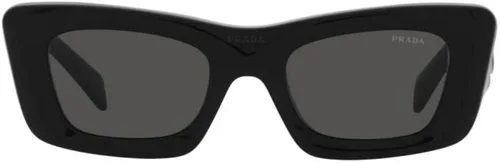 Vista 2 de Prada PR 13ZS - Lentes de sol para mujer, color negrogris oscuro 5021140, NegroGris oscuro