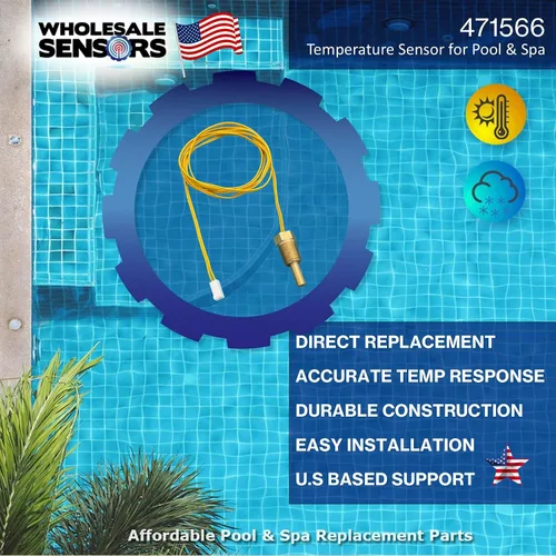 Vista 2 de Wholesale Sensors Reemplazo Pentair 471566 Termistor Sonda MiniMax Calentador Spa 12 Meses de Garantía y Negocios en Estados Unidos