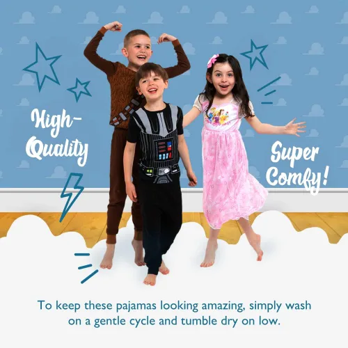 Vista 6 de Disney Toys Story - Conjunto de pijama de algodón de 2 piezas con libro