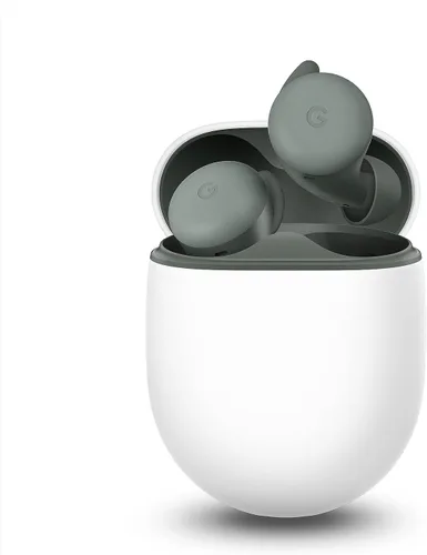 Vista 7 de [Usado] Auriculares Google Pixel Buds Serie A - Auriculares inalámbricos - Auriculares con Bluetooth - Compatibles con Android - Carbón