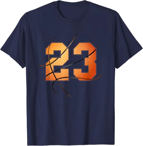 Vista 20 de Baloncesto número 23 - Camiseta de baloncesto
