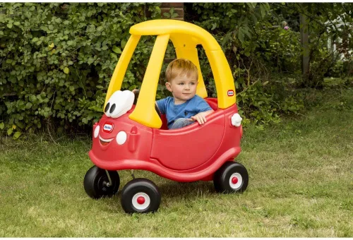 Vista 4 de Little Tikes – Cozy Coupe 30th Anniversary coche, Sin armar, Rojo