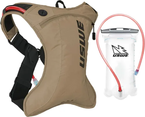 Vista 6 de USWE Outlander Moto Paquete de Hidratación, Mochila de Hidratación para Correr, Senderismo con Cámara de Agua, Hidropack para Hombres y Mujeres