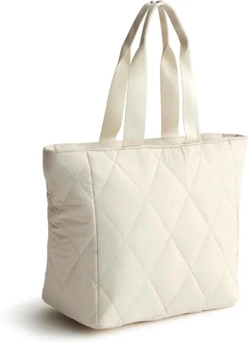 Vista 9 de Vera Bradley Women's Featherweight Lunch Tote Bag Flutter