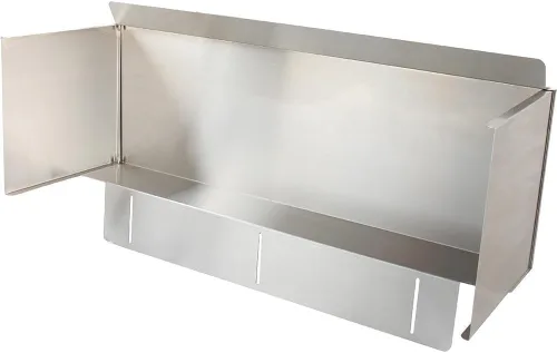 Vista 2 de Blaze - Protector contra viento para parrillas profesionales de gas LUX de 2 quemadores - BLZ-PROWG-27