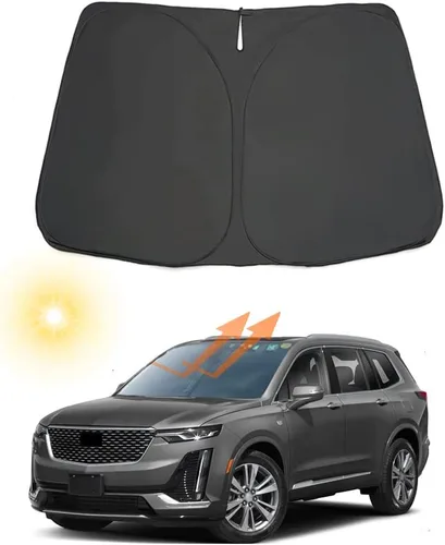 Vista 13 de Parasol para parabrisas automático personalizado para Cadillac XT4 2023 2022 2021 2020 2019 plegable para ventana delantera de automóvil, accesorios
