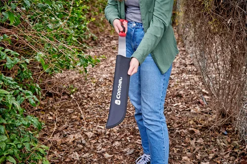 Vista 6 de ErgoHandle Machete, 18 in. con funda de nailon