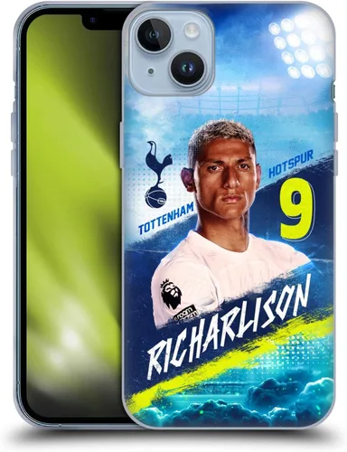 Vista 41 de Head Case Designs Officially Licensed Tottenham Hotspur F.C. Cristian Romero 2023/24 First Team Gel Case [Military Grade] Compatible with Apple