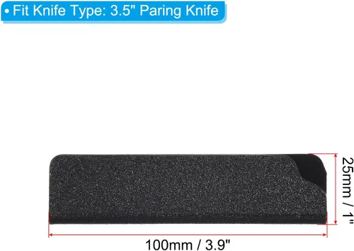 Vista 2 de PATIKIL Funda de plástico ABS para cuchillo de pelar de 3.5 pulgadas, protector de filo de cuchillos, funda universal para cuchillo para cocina