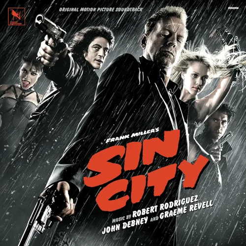 Vista 2 de Sin City Banda sonora Translucent Blood Red