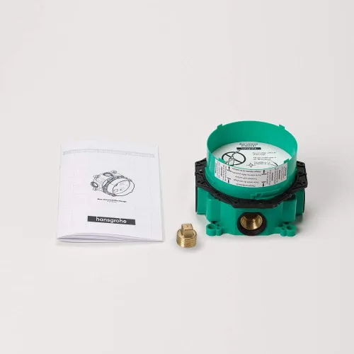 Vista 5 de Hansgrohe Rough, iBox Universal Plus con paradas de servicio, ¾", 01850181