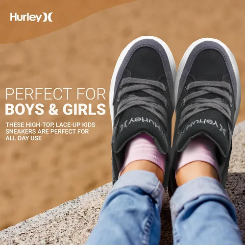 Vista 3 de Hurley Zapatos de skate unisex para niños