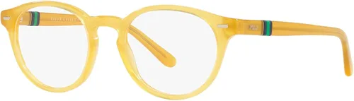 Vista 2 de POLO RALPH LAUREN Monturas redondas para gafas graduadas Ph2208 para hombre Lente brillante de miel y demostración 47 mm