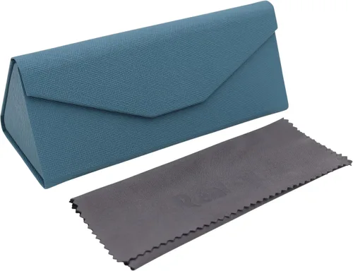 Vista 81 de Real Sic Funda para lentes de sol para hombres y mujeres, soporte magnético plegable para lentes de sol, inspirado en el color sólido